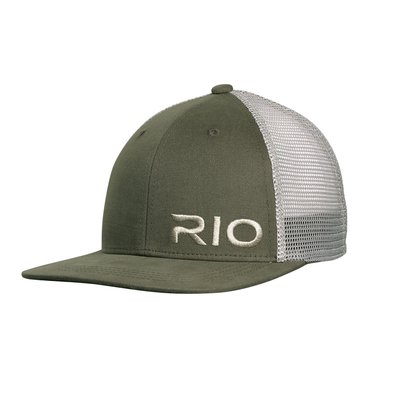 Rio Logo Mesh Back Cap Slate Green